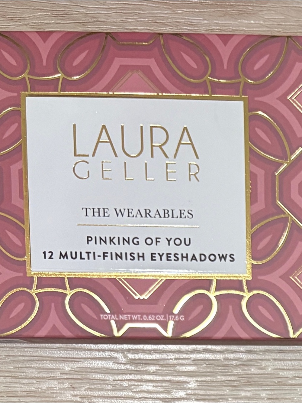 Laura Geller Pink & Gold Multi-Finish Eyeshadow Palette